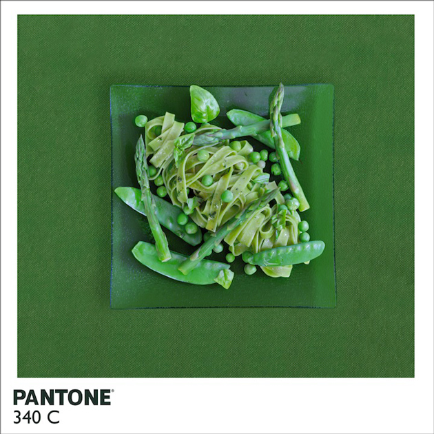 Pantone Food par Alison Anselot