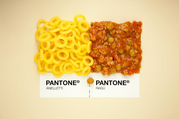 sicilician Food  as Pantone