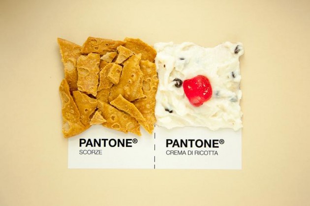 SICILIAN FOOD AS PANTONE